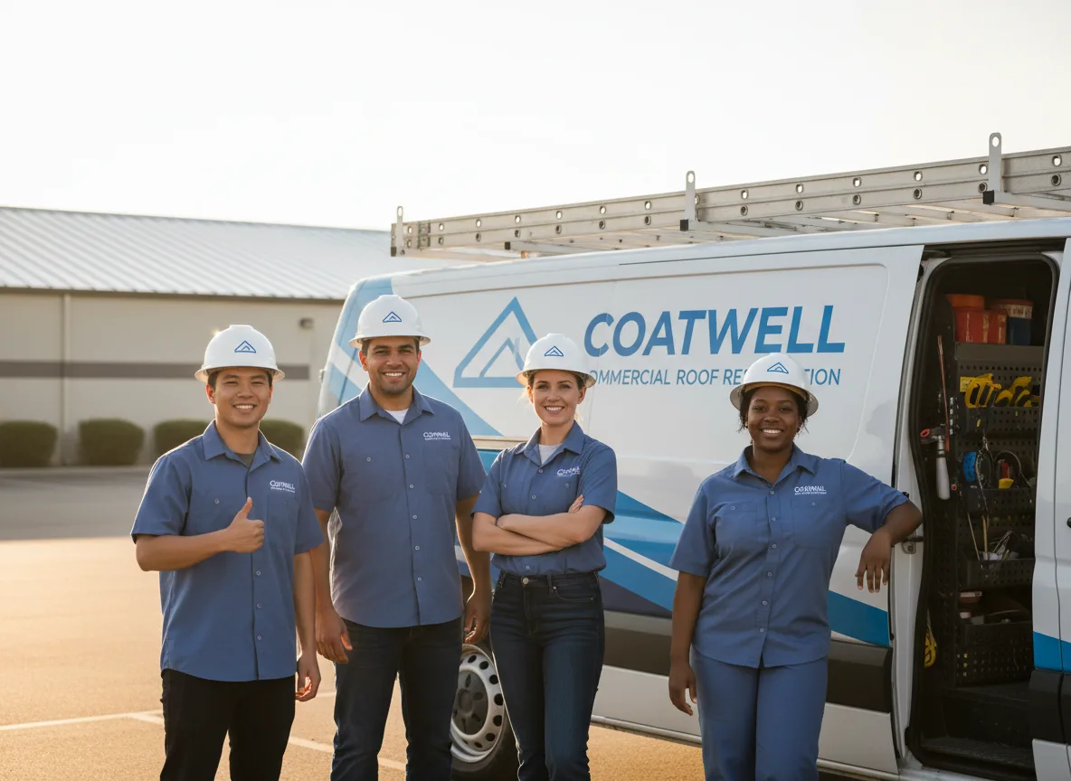 Commercial roof coating company in Luxemburg, WI